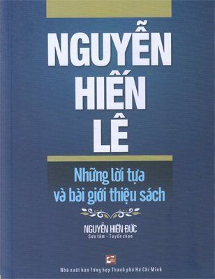 Nguyễn Hiến Lê - Những lời tựa và bài giới thiệu sách