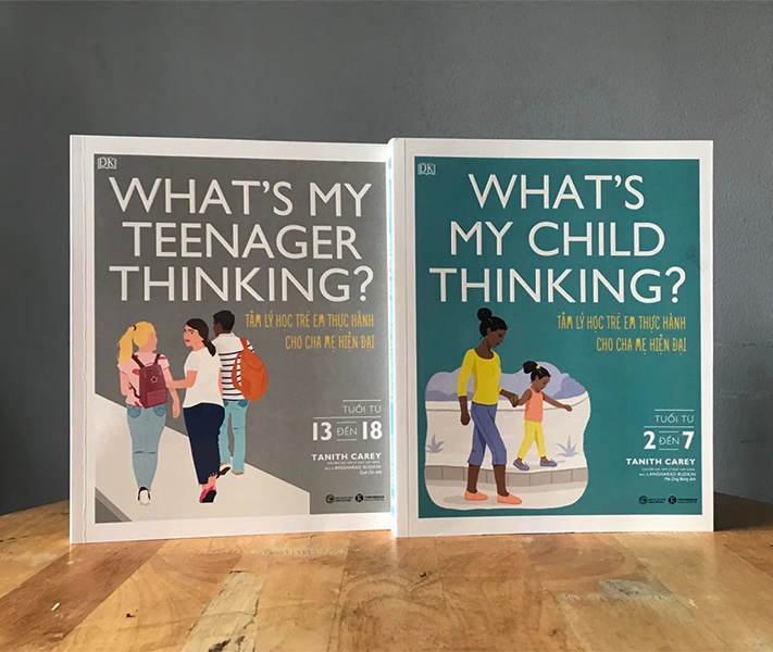 Combo sách Tâm Lý Học Trẻ Em Thực Hành Cho Cha Mẹ Hiện Đại - What’s My Child Thinking? & What’s my teenager thinking?