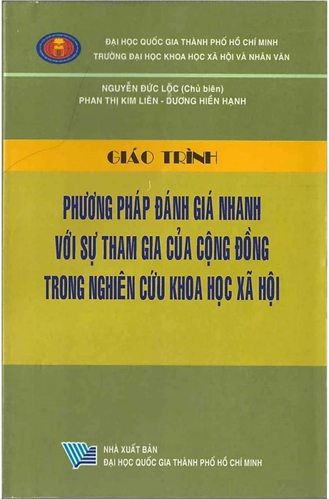 Giáo Trình Phương pháp đánh giá nhanh với sự tham gia của cộng đồng trong nghiên cứu khoa học xã hội ( SÁCH CŨ - XẢ KHO)