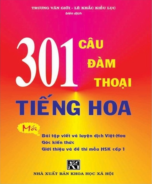 301 Câu Đàm Thoại Tiếng Hoa