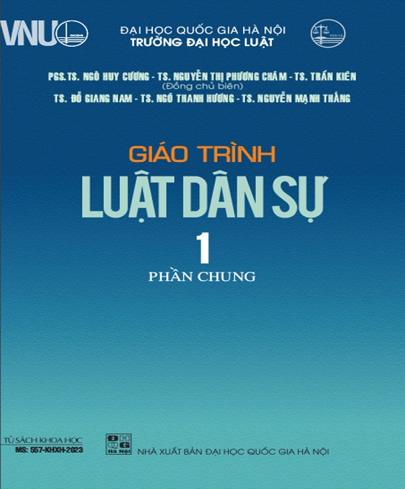 Giáo Trình Luật Dân Sự 1 - Phần Chung