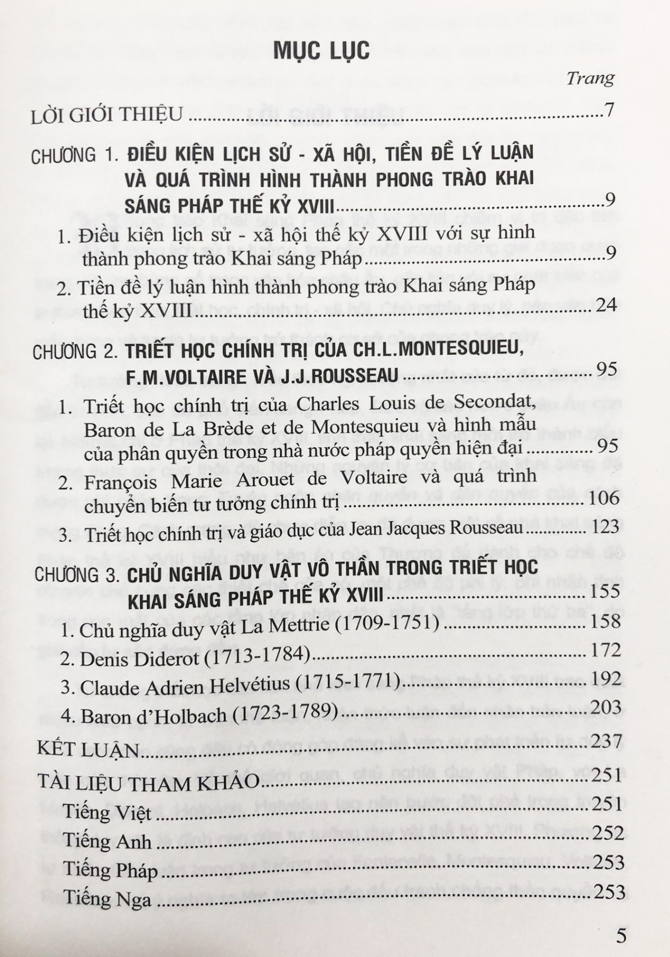 Triết Học Khai Sáng Pháp Thế Kỷ XVIII Thực Chất Và Giá Trị Lịch Sử