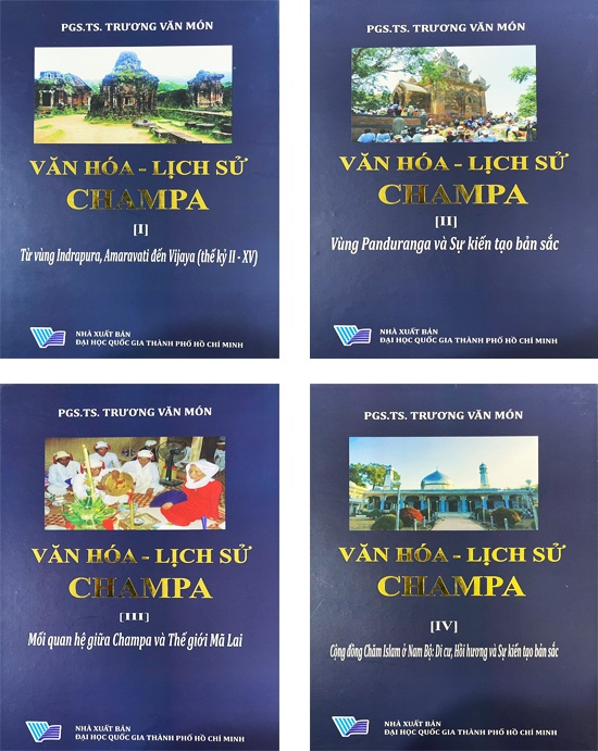 Bộ Sách Văn Hoá - Lịch Sử Champa ( 4 Tập)