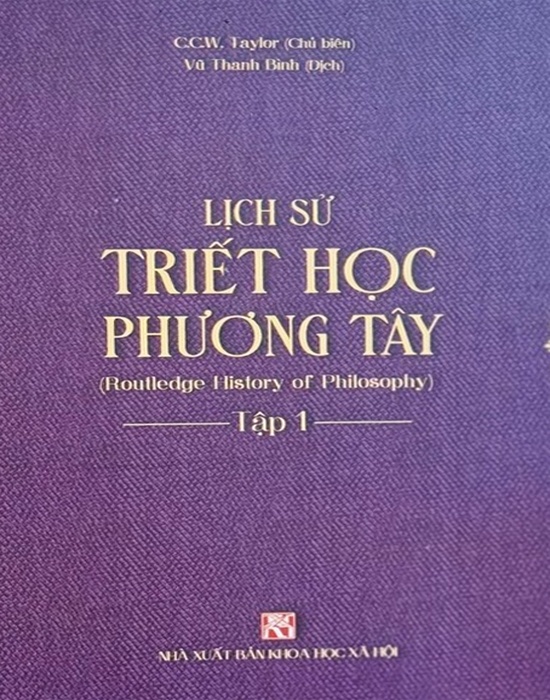 Lịch Sử Triết Học Phương Tây - Tập 1