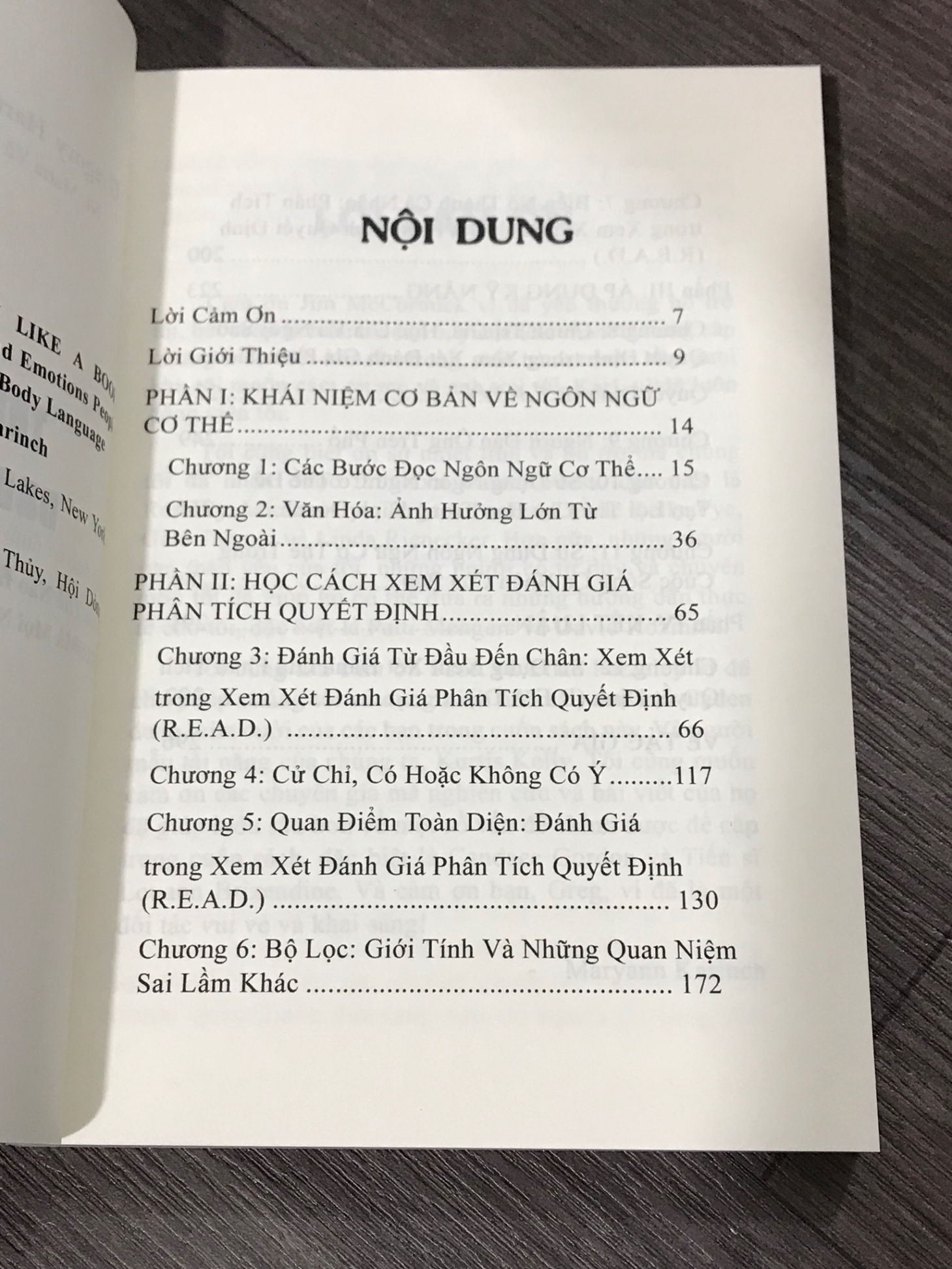 Tôi Có Thể Đọc Bạn Như Một Cuốn Sách