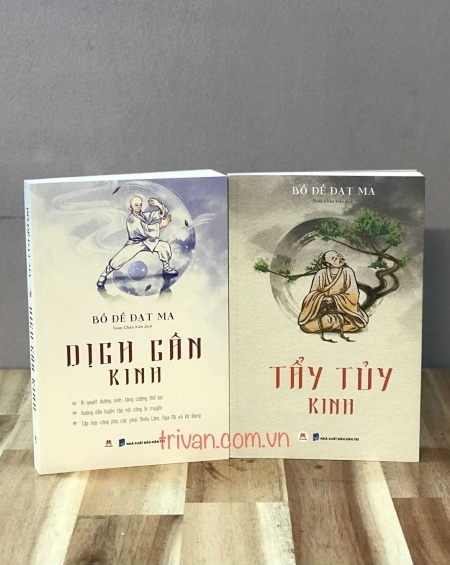 Combo sách DỊCH CÂN KINH & TẨY TỦY KINH của Bồ Đề Đạt Ma