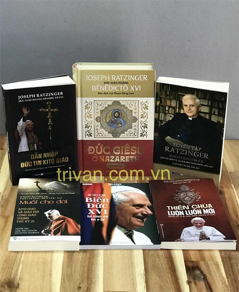 Combo sách của Đức Giáo Hoàng Bênêdictô XVI (Hồng y Joseph Ratzinger) (6 quyển)