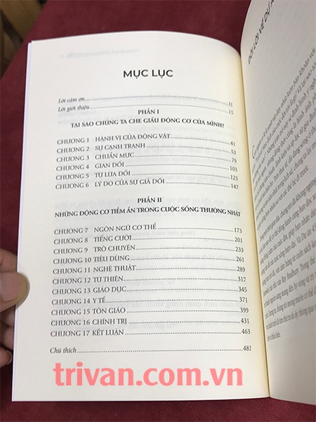 Trong đầu có giấu con voi - Góc khuất tâm lý đằng sau những toan tính hằng ngày - Kevin Simler & Robin Hanson