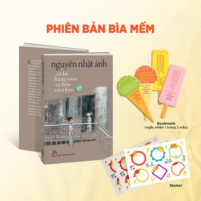 Cô bé hàng xóm và bốn viên kẹo (Bìa mềm) - Nguyễn Nhật Ánh