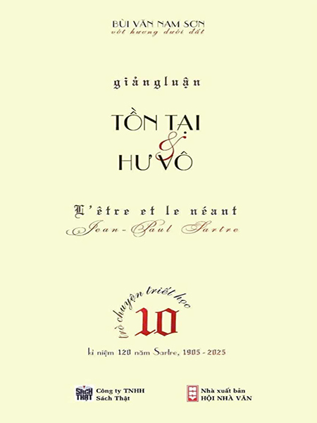 Giảng luận tồn tại và hư vô - Bùi Văn Nam Sơn