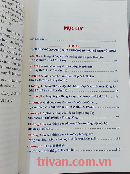 Lịch Sử Các Quan Hệ Giữa Phương Tây Và Thế Giới Hồi Giáo