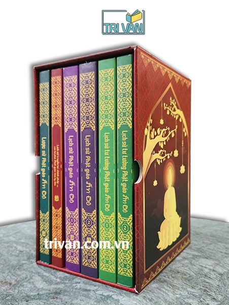 Tổng tập lịch sử Phật giáo Ấn Độ (6 tập)