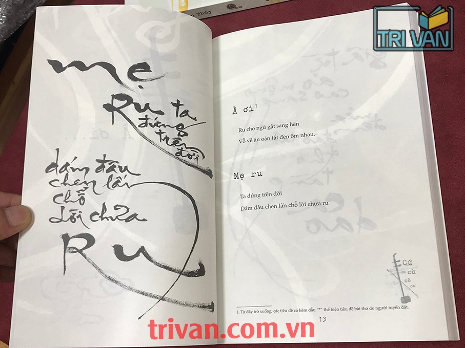 Cứ cừ cò cư - Dã Thi Văn Thùy (Tập thơ thư pháp)