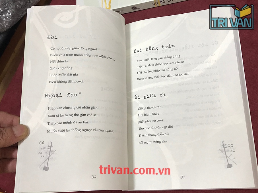 Cứ cừ cò cư - Dã Thi Văn Thùy (Tập thơ thư pháp)