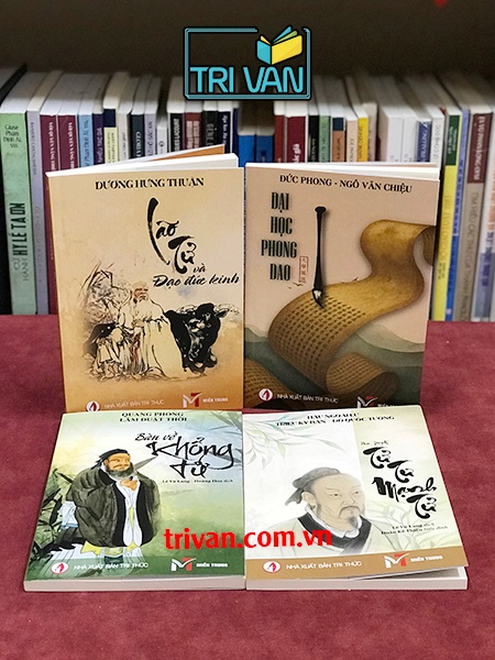 Combo sách: Bàn về Khổng Tử - Học thuyết Tử Tư Mạnh Tử - Lão Tử và Đạo Đức Kinh - Đại Học Phong Dao