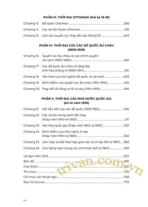 Lịch Sử Các Dân Tộc A-Rập