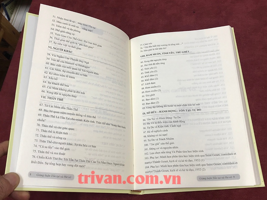 Giảng luận tồn tại và hư vô - Bùi Văn Nam Sơn