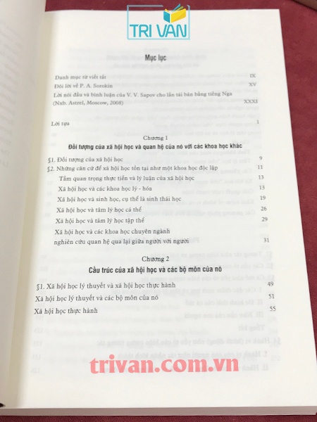 Hệ thống xã hội học - Tập 1: Phép phân tích xã hội - Pitirim Sorokin