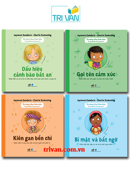 Bộ sách Kỹ năng sống toàn diện - 12 chủ đề lớn cho bạn nhỏ 3+