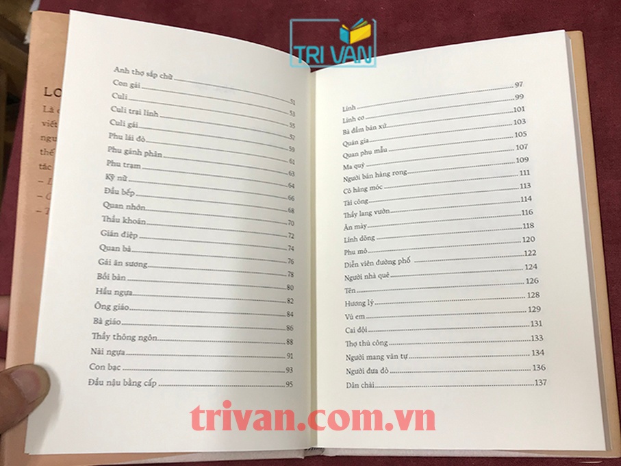 Muôn Hạng Dân Bắc Kỳ (Types Tonkinois) - Louis Bonnafont