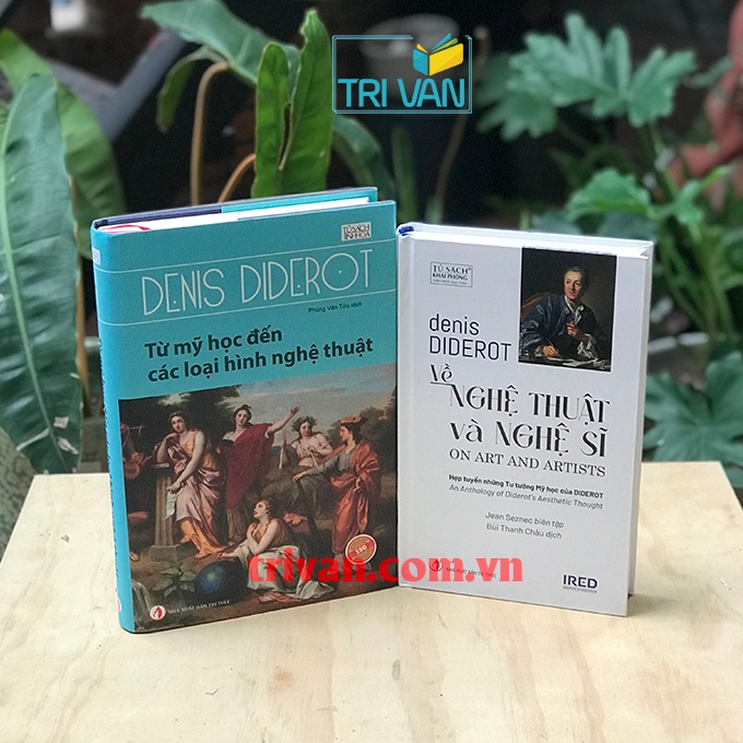 Combo sách Về nghệ thuật và nghệ sĩ - Từ mỹ học đến các loại hình nghệ thuật - Denis Diderot