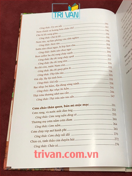 Những Món Ăn Nuôi Ta Lớn