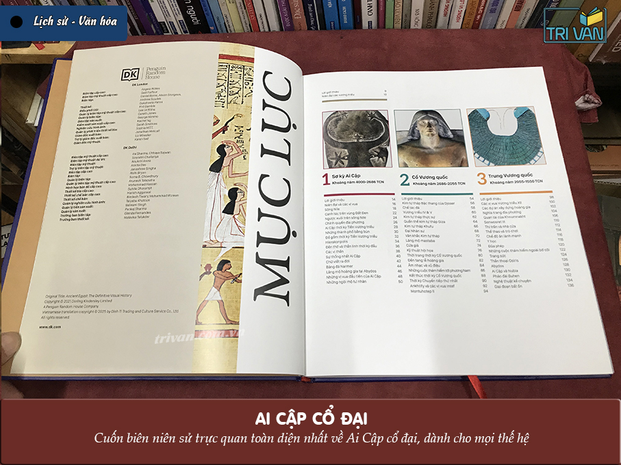 Ai Cập cổ đại - Trực quan và toàn diện - DK - Steven Snape