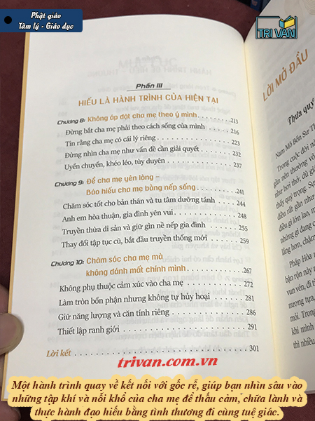 Bộ sách HIỂU ĐỂ THƯƠNG - ĐỦ ĐỂ AN: Ơn nghĩa sinh thành - Sống với trái tim biết đủ - Thích Pháp Hòa