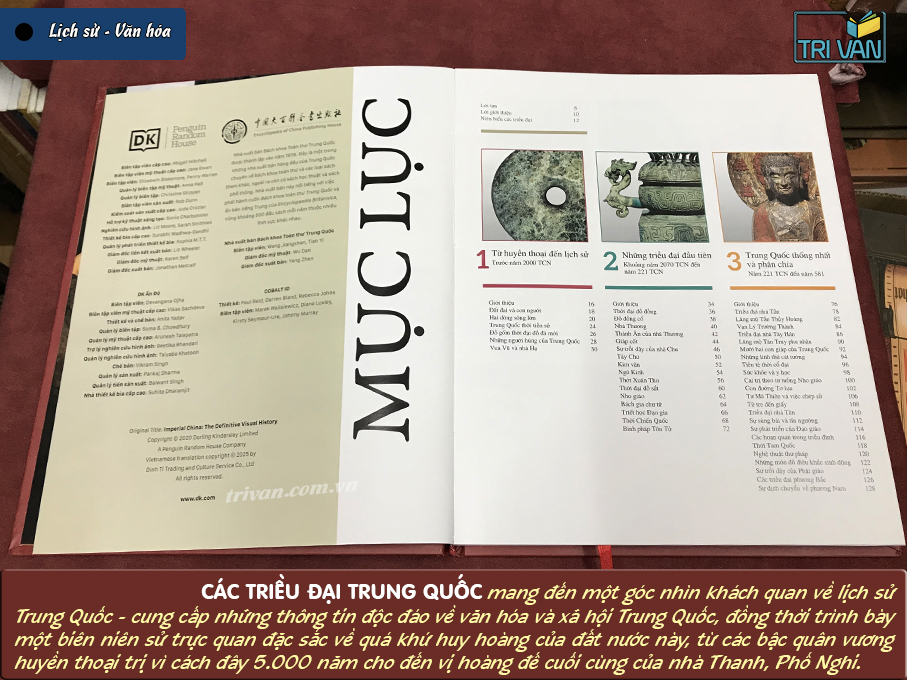 Các Triều Đại Trung Quốc - Trực quan và toàn diện