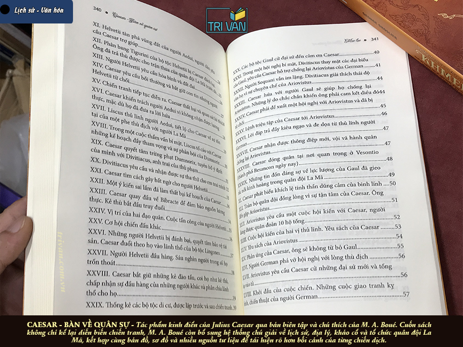 Caesar - Bàn về quân sự - Julius Caesar (Biên tập bởi M. A. Boué)