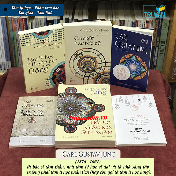 Combo 6 cuốn sách của Carl Jung