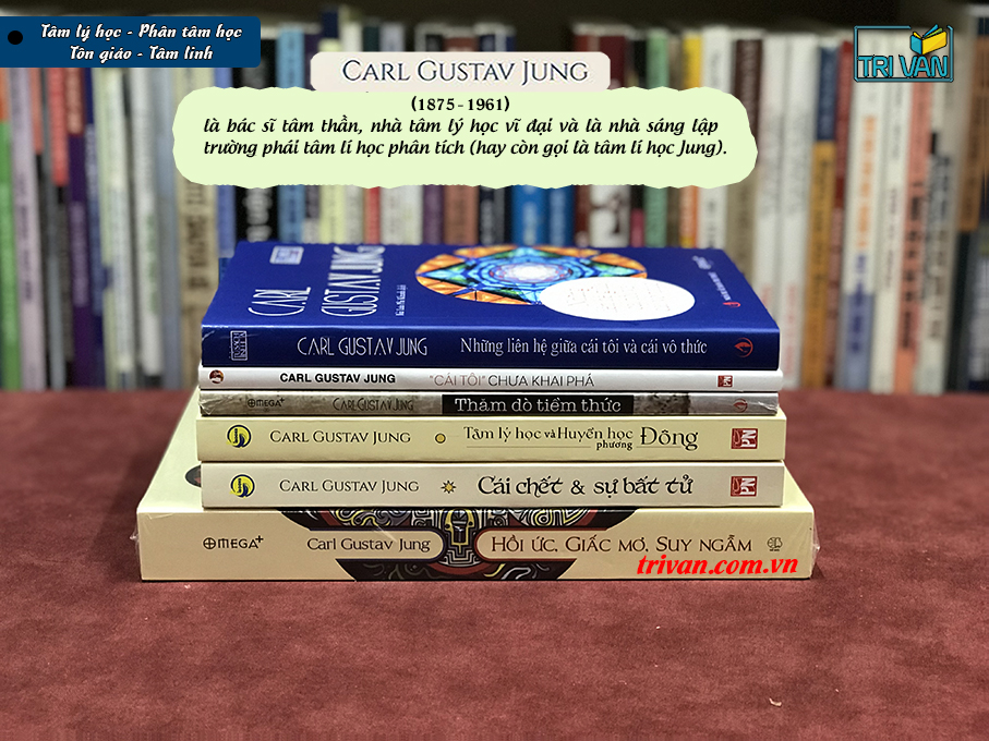 Combo 6 cuốn sách của Carl Jung