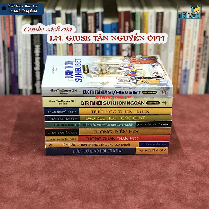 Combo 9 cuốn sách của Lm Giuse Tân Nguyễn OFM