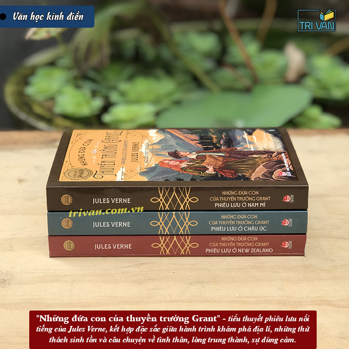 Combo Những đứa con của thuyền trưởng Grant (3 tập) - Jules Verne