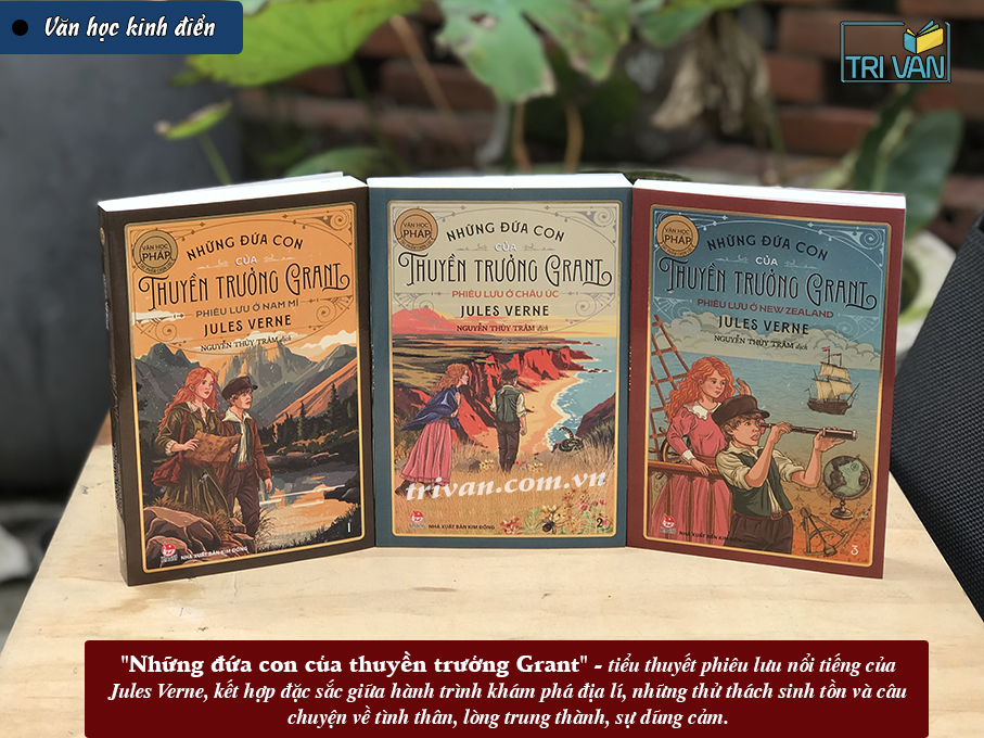 Combo Những đứa con của thuyền trưởng Grant (3 tập) - Jules Verne