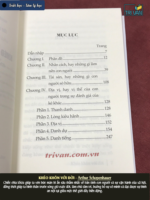 Combo sách Arthur Schopenhauer: Bàn về bản chất con người, chính trị và đạo đức - Khéo khôn với đời