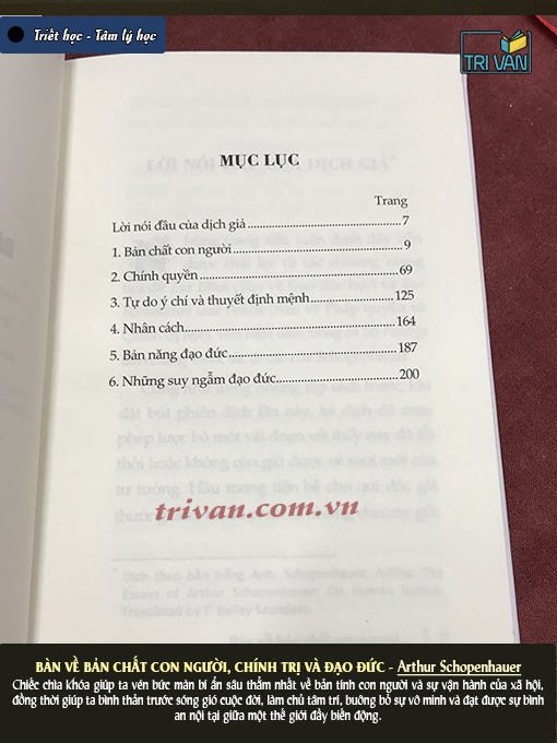 Combo sách Arthur Schopenhauer: Bàn về bản chất con người, chính trị và đạo đức - Khéo khôn với đời