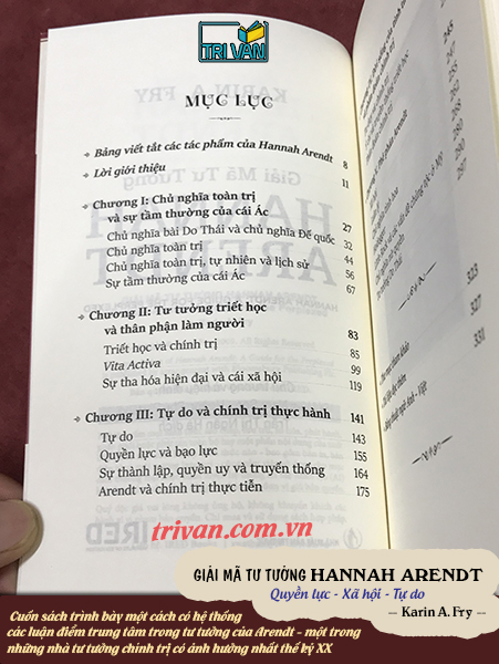 Combo sách Hannah Arendt: Giải mã tư tưởng Hannah Arendt - Các khái niệm chính trị của Hannah Arendt - Giữa quá khứ và tương lại - Eichmann ở Jerusalem - Ký sự pháp đình: Một phóng sự tầm thường về cái ác