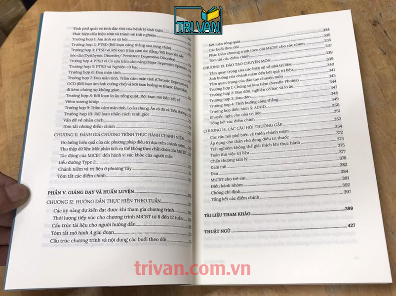 Combo sách Trị liệu Nhận thức Hành vi Tích hợp Chánh niệm: Nguyên tắc và Thực hành + Sách bài tập MiCBT - Bruno A. Cayoun - Andrea D. Grabovac