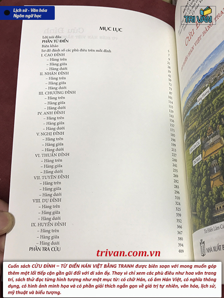 Cửu Đỉnh - Từ điển Hán Việt bằng tranh - Michel Nguyễn Hạnh