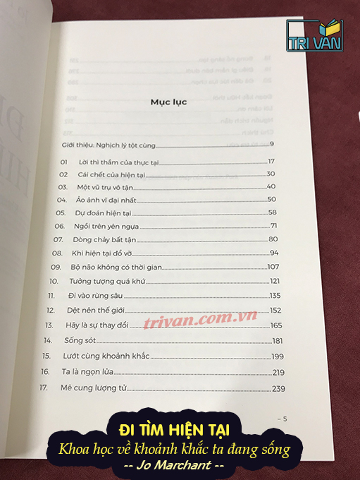 Đi Tìm Hiện Tại - Khoa Học Về Khoảnh Khắc Chúng Ta Đang Sống - Jo Marchant