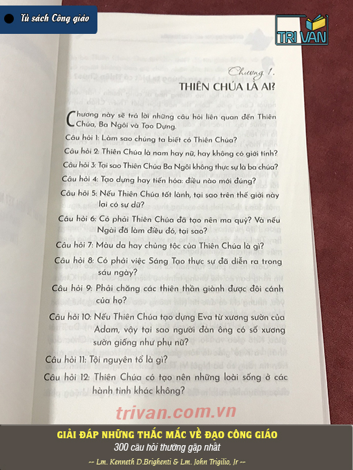 Giải đáp những thắc mắc về Đạo Công Giáo - 300 câu hỏi thường gặp nhất (Tái bản)
