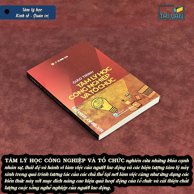 Giáo trình Tâm lý học công nghiệp và tổ chức - Lê Thị Minh Loan