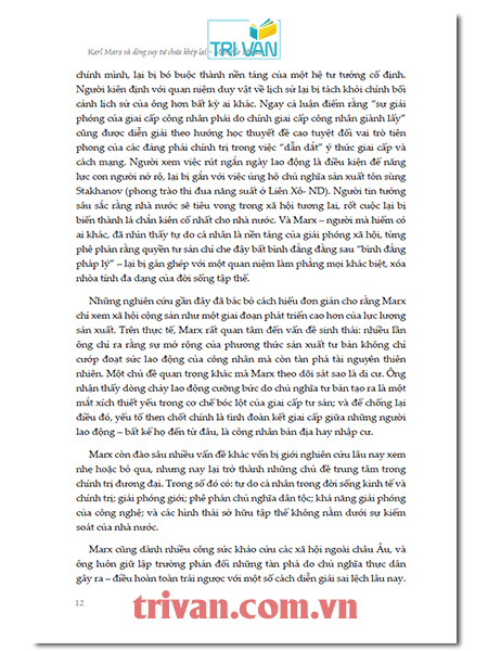 Karl Marx & Dòng Suy Tư Chưa Khép Lại - Những Năm Cuối Đời - Marcello Musto