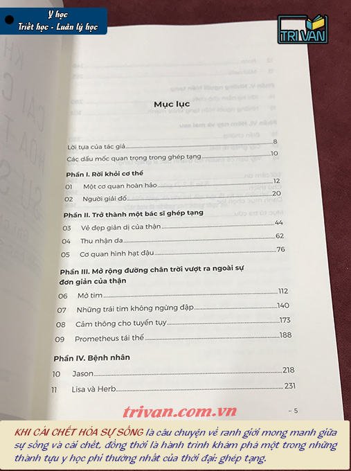 Khi Cái Chết Hóa Thành Sự Sống - Ghi Chép Của Một Bác Sĩ Ghép Tạng - Joshua D. Mezrich