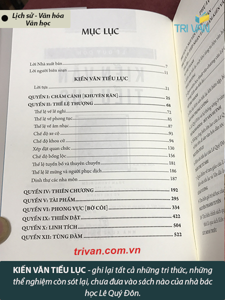 Kiến văn tiểu lục - Lê Quý Đôn