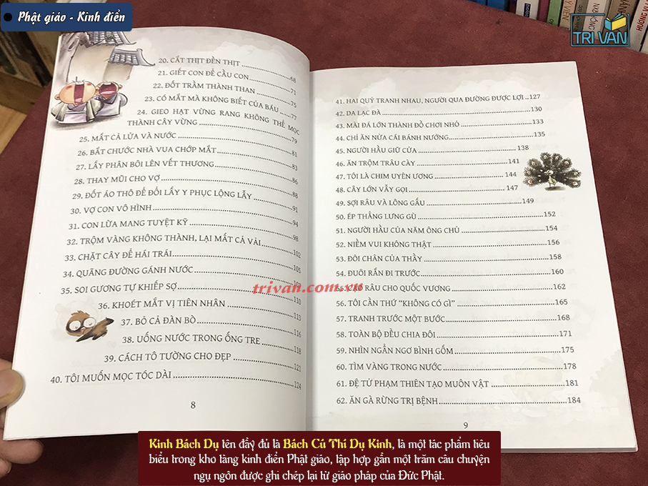 Kinh Bách Dụ - Đọc ngụ ngôn sinh trí tuệ