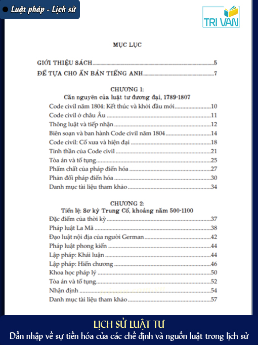 Lịch sử Luật tư - R. C. van Caenegem (Bìa cứng)