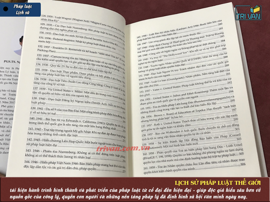Lịch sử pháp luật thế giới - Nguyễn Minh Tuấn - Trần Tuấn Kiệt (Bìa cứng)