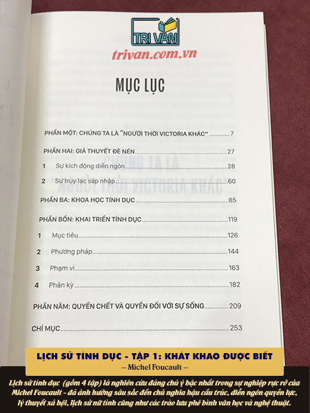 Lịch sử tính dục - I: Khát khao được biết & II: Sử dụng khoái lạc - Michel Foucault